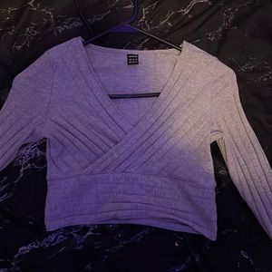 light grey SHEIN sweater